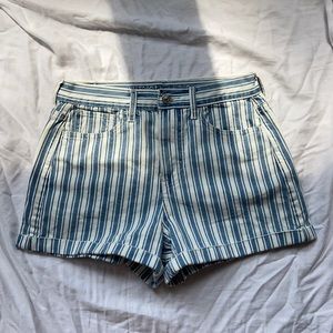 American Eagle Stripped Shorts